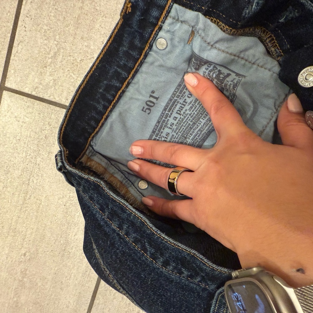 Women Levi’s 501 straight leg - Picture 6 of 6